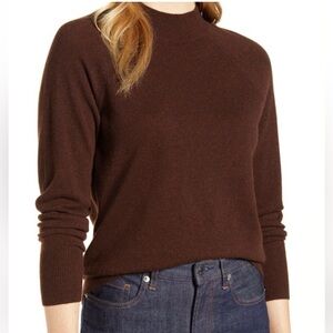 Everlane Mockneck Cashmere Sweater